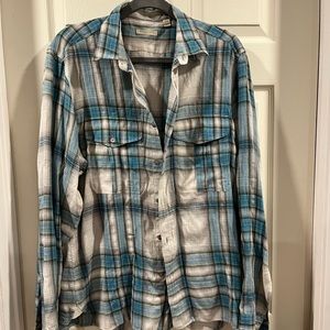 Burberry Britt Flannel Button Up